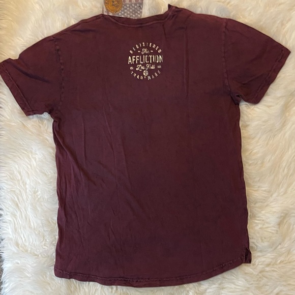 Affliction Customs Tee. L - Picture 8 of 10